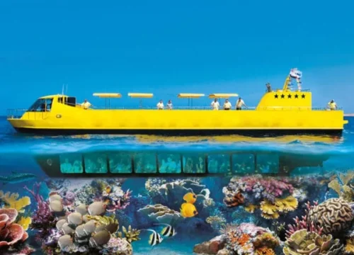 Hurghada – Wyspa Hula Hula + Rejs Sea Scope (łódź ze szklanym dnem)