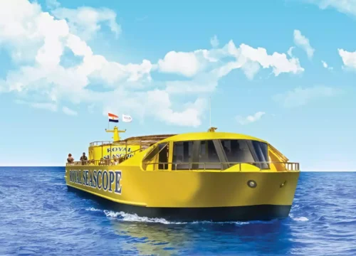 ŁODZIĄ SEASCOPE z Marsa Alam